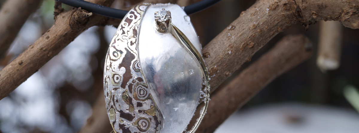Mokume-gane hanger-Scarabee.JPG