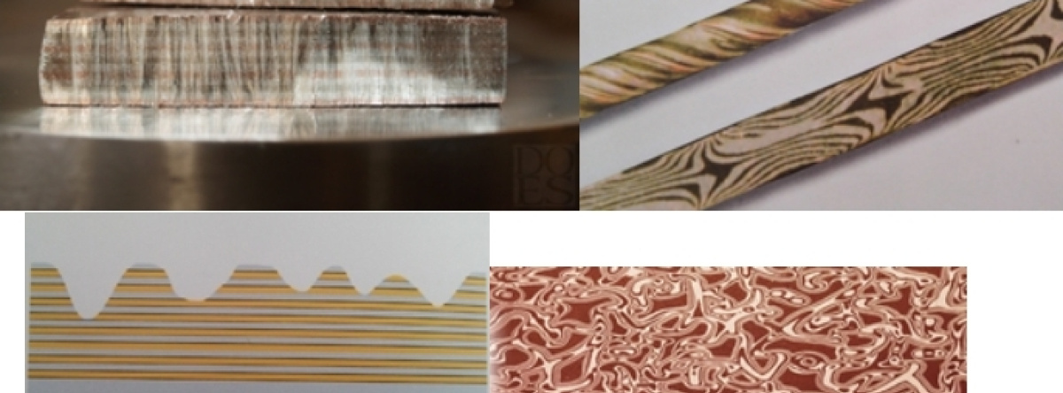 Mokume-gane techniek