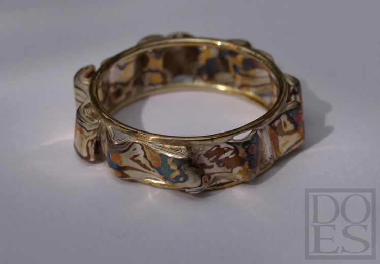 Mokume-gane ring-Kreukel.jpg