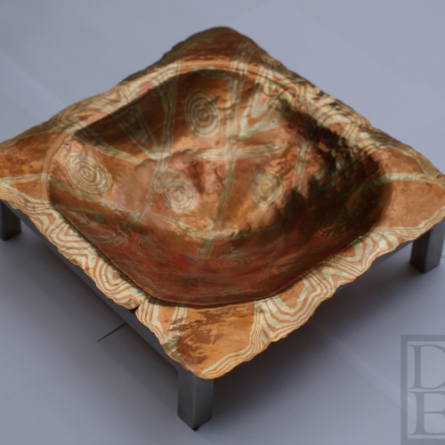 Mokume-gane schaal.jpg